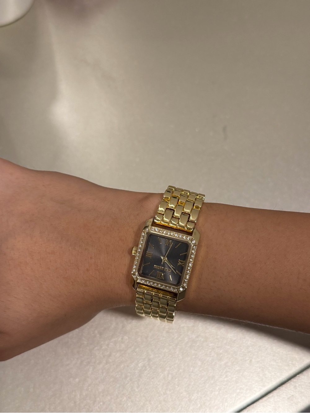 steve madden gold watch